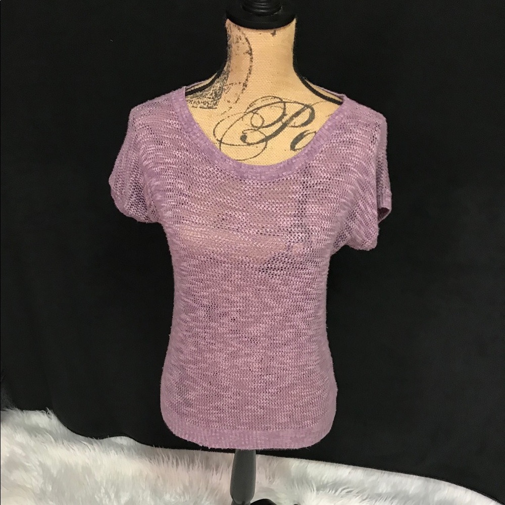 Maurices Light Purple Lightweight Sweater